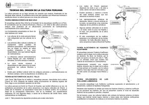 Origen De La Alta Cultura (1)