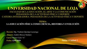 resumen La Educación Física Como Ciencia, Historia Y Evolución