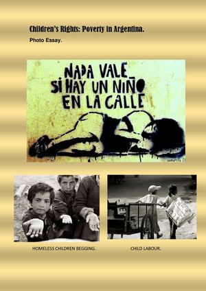 Children's Rights: Poverty in Argentina.