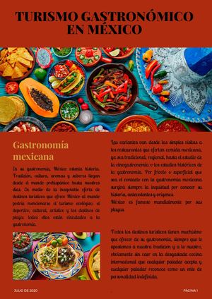 Gastronomía Mexicana