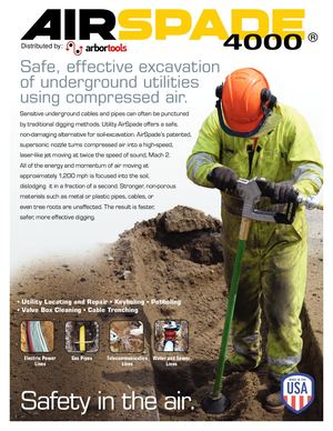 Airspade 4000 Brochure By Arbortools
