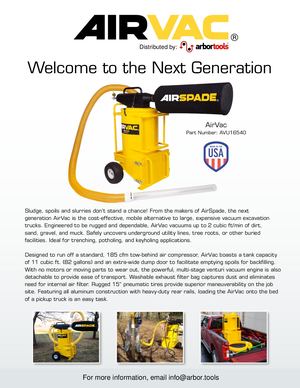 Airvac Brochure By Arbortools