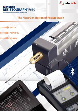 Resistograph R650 Brochure By Arbortools