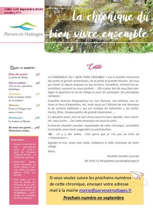 Bien Vivre Ensemble Numéro 1