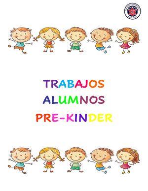 ACTIVIDADES PRE-KINDER