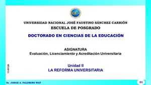 Seis Años De Reforma