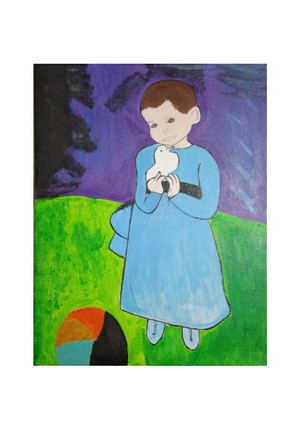 Niño Con Paloma