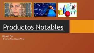 Productos Notables