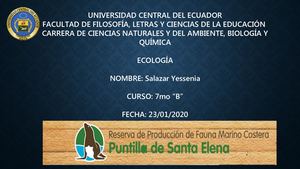 Reserva Puntilla Santa Elena