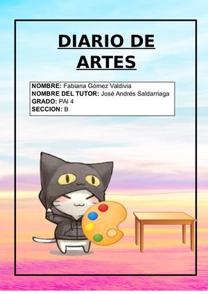 Diario De Arte Fabiana Gomez Del Pai 4 B