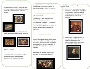 Literatura Barroco Trifoliar