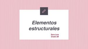 elementos estructurales