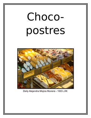 Choco Postres