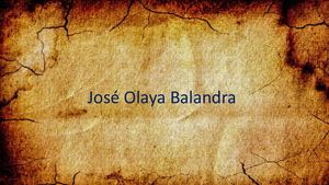 José Olaya