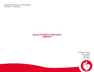 Esteeven Aroldo Pérez López Practicas Supervisadas Publicidad