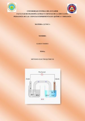 Método Electróquimicos