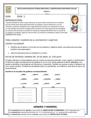 Actividades De Español Corregidasde 4°2020 (1)