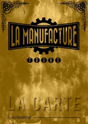 Menu la Manufacture Tours