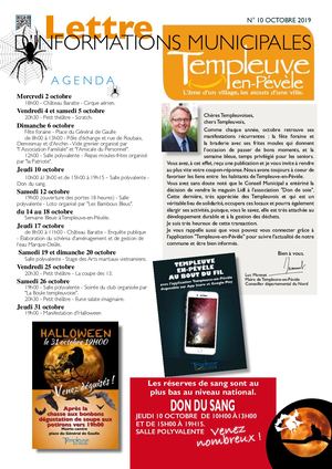 Information municipale n°10 2019