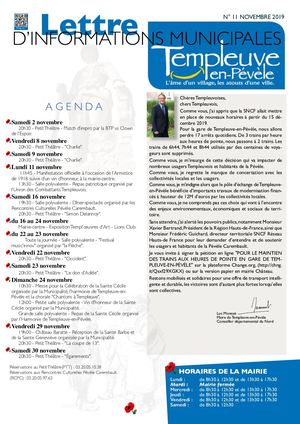 Information municipale n°11 2019