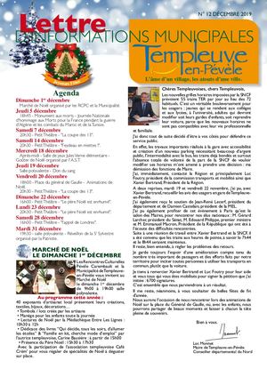 Information municipale n°12 2019