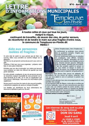 Information municipale n°4 2020