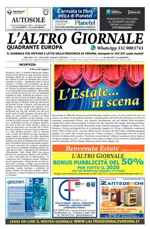EDIZIONE PROVINCIA - LUGLIO 2020