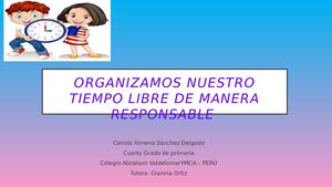 Manual Interactivo-Como organizarnos en nuestro tiempo libre-