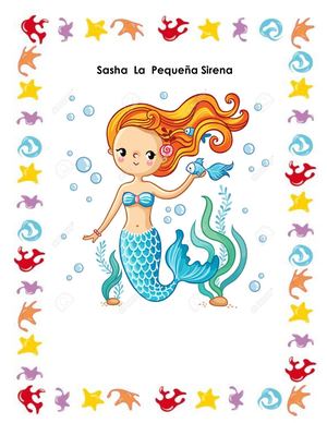 SASHA LA PEQUEÑA SIRENA Por Shaira Palencia