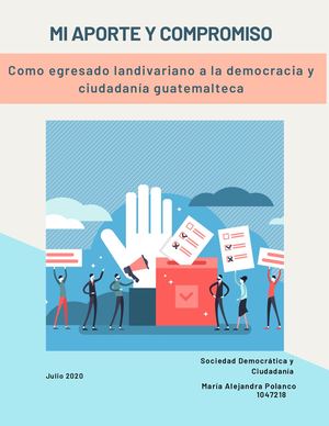 Mi Aporte Y Compromiso