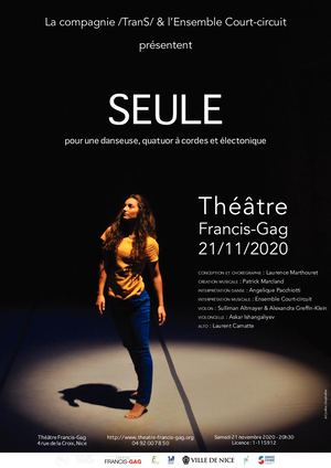 Affiche Seule Novembre 2020 Francis Gag