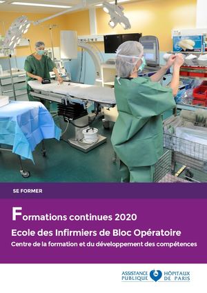Catalogue des formations continues de l'école IBODE AP-HP 2020