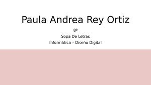 Revista Sopa De Letras