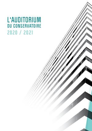 AUDITORIUM DU CONSERVATOIRE / 20-21