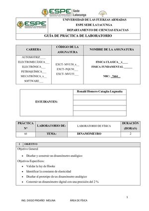 Informe Del Dinamometro