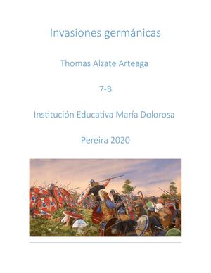 Invasiones Germánicas De Thomas Alzate Arteaga 7 B