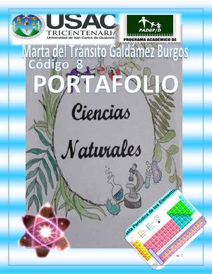 Segunda Parte Del Portafolio De Ciencias Naturales