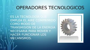 Operadores Tecnologicos