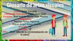 Glosario De Artes Visuales