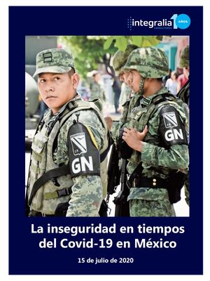 Reporte Inseguridad Pública Covid 19