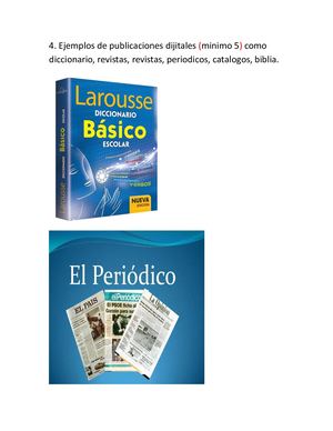 Ejemplos De Publicaciones Dijitales