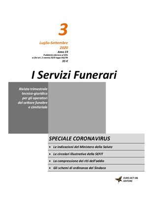 Isf203 I Servizi Funerari Luglio-Settembre 2020