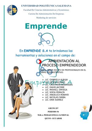 Emprende S A Plan Empresarial
