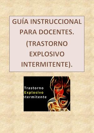 Guía Instruccional Explosivo Intermitente