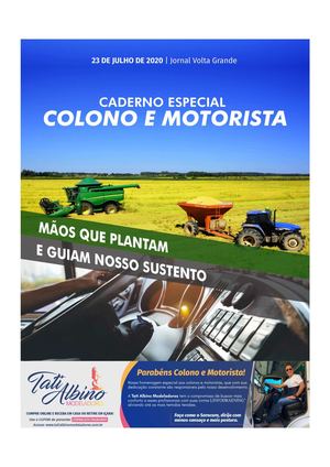 Colono E Motorista 2020