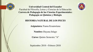 Evolución de los peces