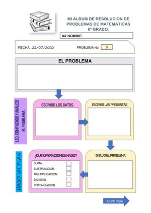 PLANTILLA RESOLUCIÓN DE PROBLEMAS
