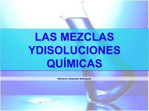 Disoluciones
