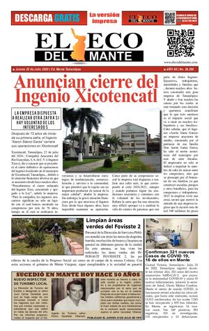 El eco Jueves 23 de Julio