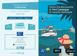 La Marinette : la navette électrique de Port Camargue